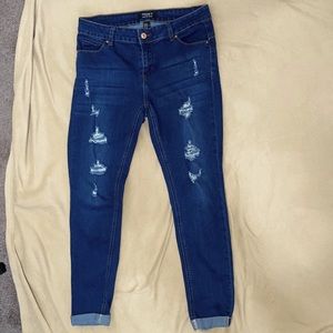 Forever 21 Push Up Jeans distressed skinny 29